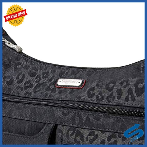 Amazon.com: Baggallini Everywhere Bagg - Hobo Crossbody Bag  Large RFID Hobo Crossbody Travel Bag with Luggage Sleeve & Wristlet
